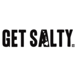 Solid Get Salty 8" Decal - Wholesale - Black